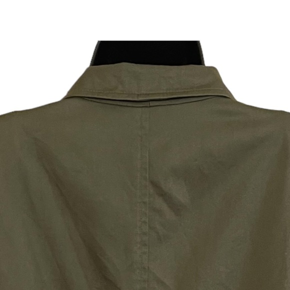Euc Lauren Ralph Lauren cotton blazer, army green, size Petite Large. - Picture 5 of 14